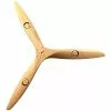 XOR2012B3B Xoar 20 X 12 Three Blade Beechwood Propeller